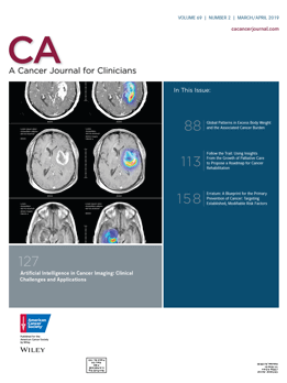 ca-a-cancer-journal-for-clinicians-march-april-2019-volume-69-issue-2